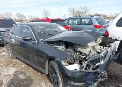 2020 BMW 330I xDrive из США, поврежденный, VIN 3MW5R7J0XL8B23962